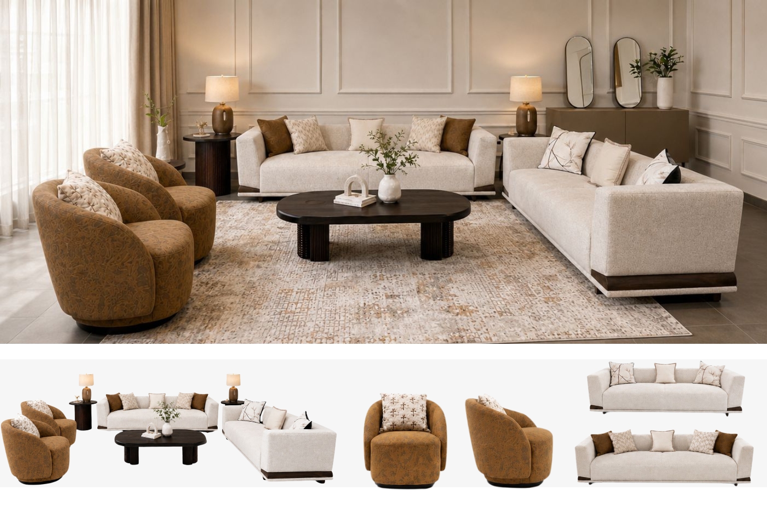Queens sofa set