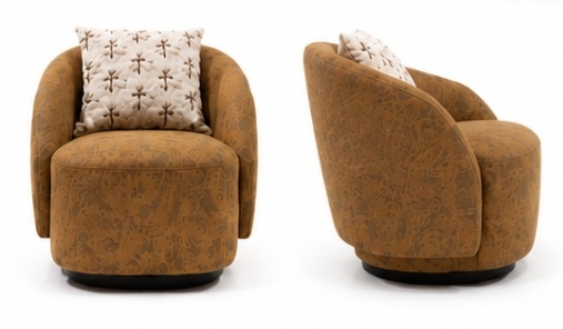 Queens- Sofa single Seater set - 2pcs