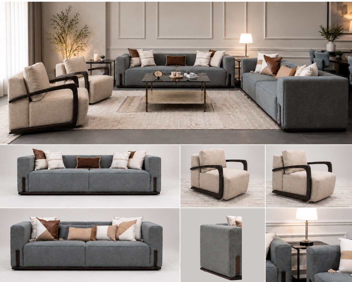 Creek- Sofa Set