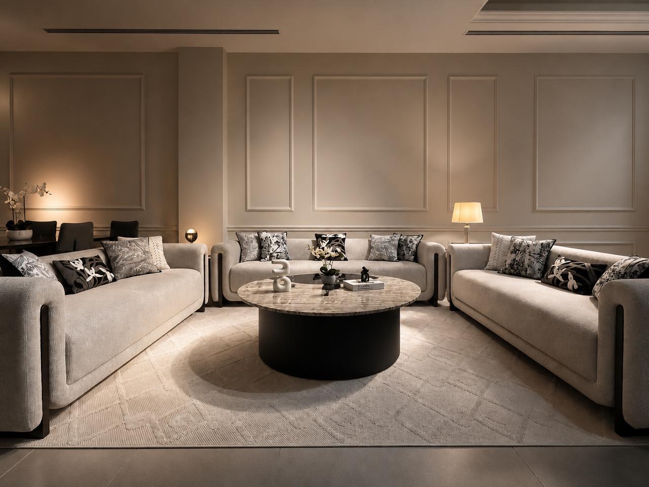 CIGALE-Sofa 3-Seater