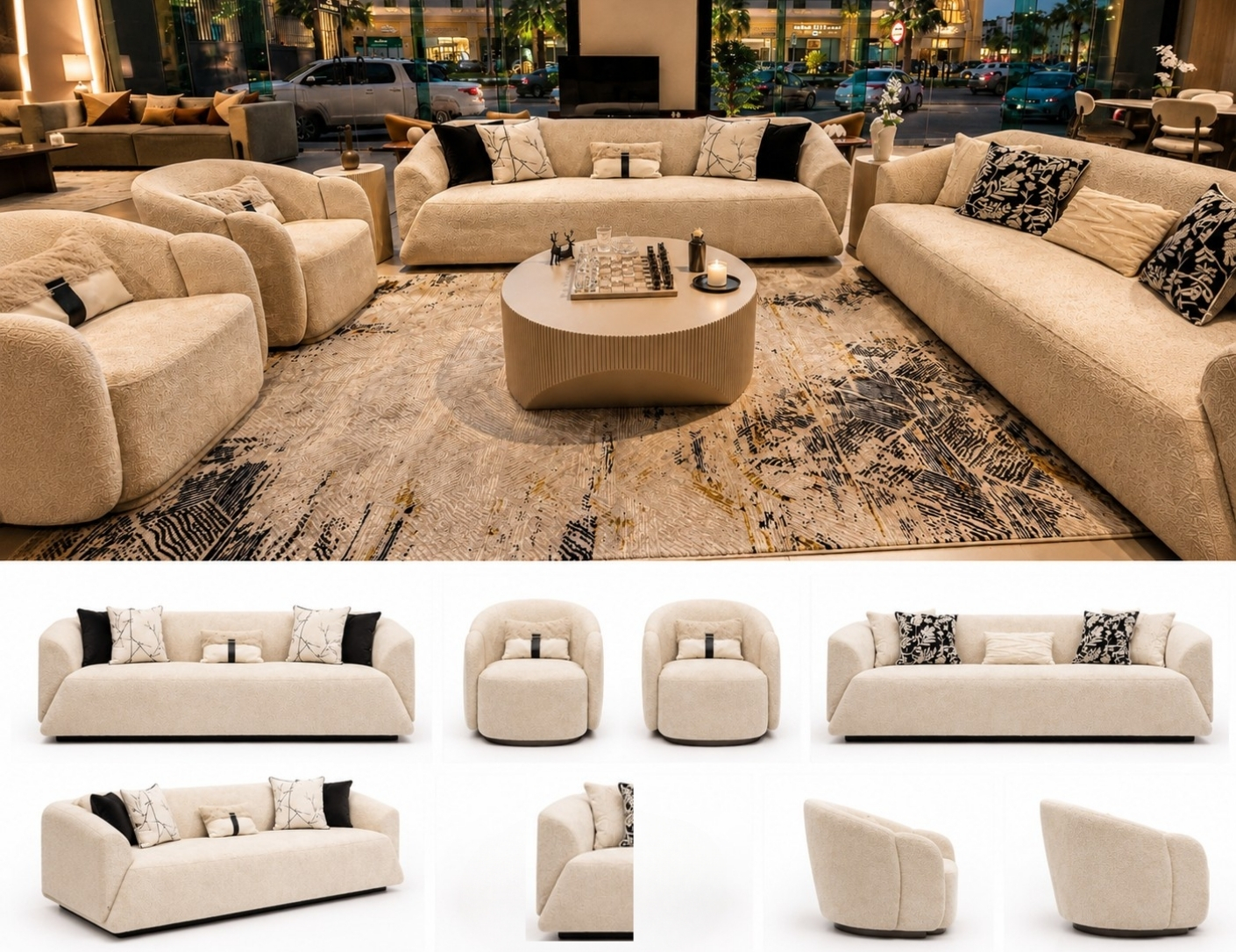 Vern-Sofa 4-Seater
