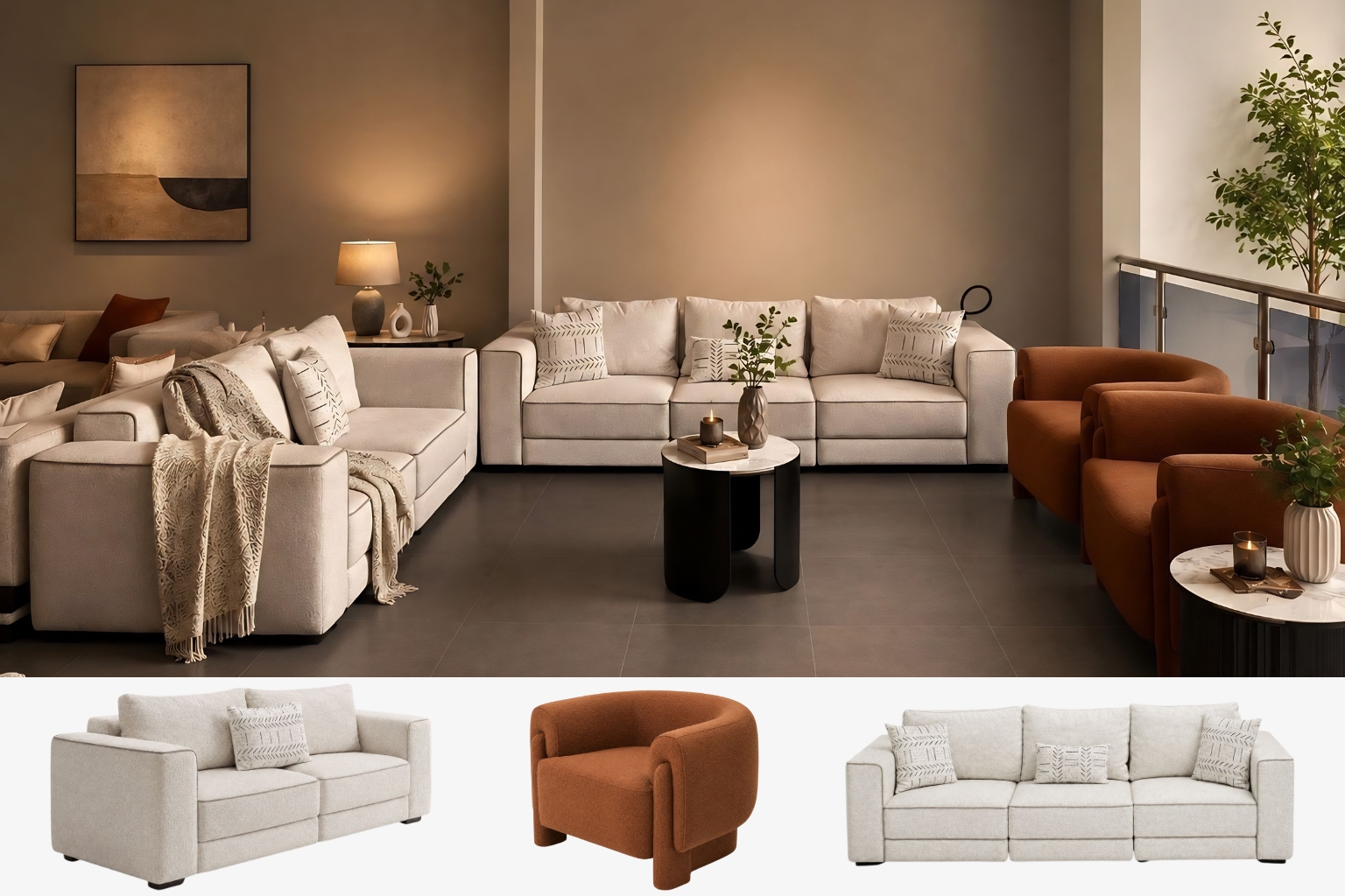 Dune-Right Sofa